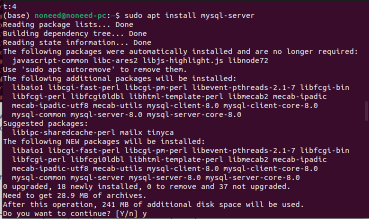 image 13 - How to reset or change the MySQL root password in UBUNTU 22.04?